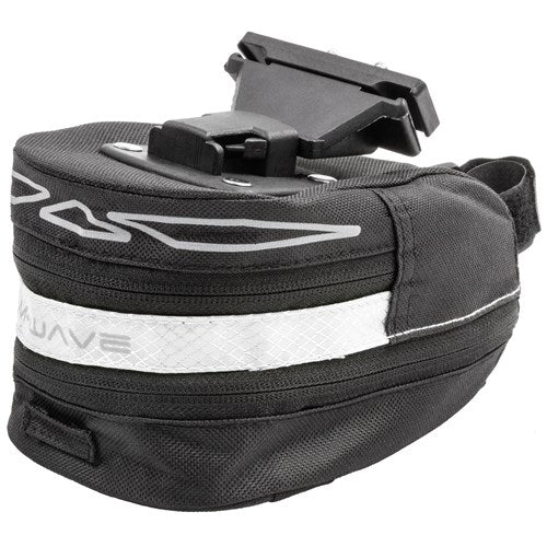 M-WAVE QR SEAT BAG BLACK/WHITE