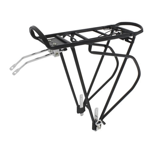 O-STAND REAR ADJUSTABLE PANNIER CARRIER BLACK