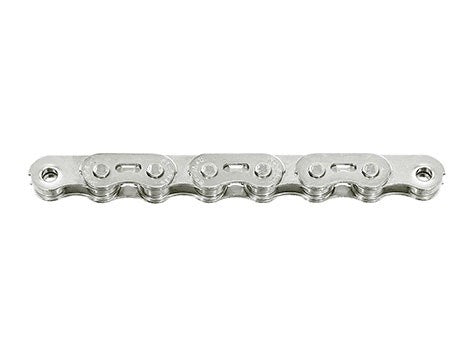 SUNRACE CNX46 1/2 X 1/8 BMX/FIXIE SINGLE SPEED CHAIN SILVER