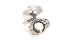 XLC MINI BELL RETRO ALLOY DD-M04 XLC RETRO DESIGN SIL MINI-BELL