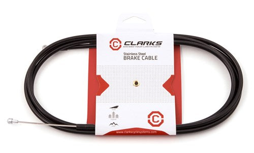 CLARKS UNIVERSAL BRAKE CABLE FRONT BLACK