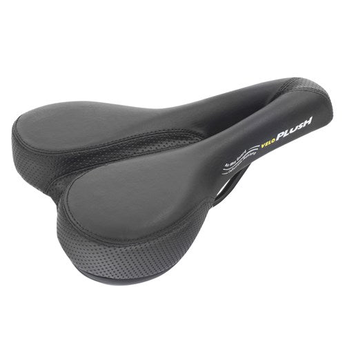 VELO PLUSH DEEP CHANNEL SADDLE BLACK