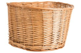 Adie D Shape Wicker Basket