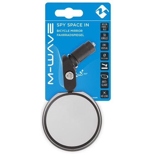 M-WAVE SPY BAR END MIRROR 62mm