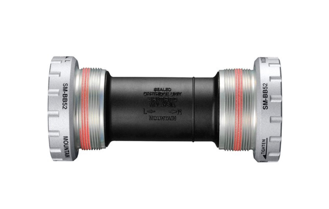 SM-BB52 Deore outboard bearing bottom bracket set, British thread, 68 / 73 mm