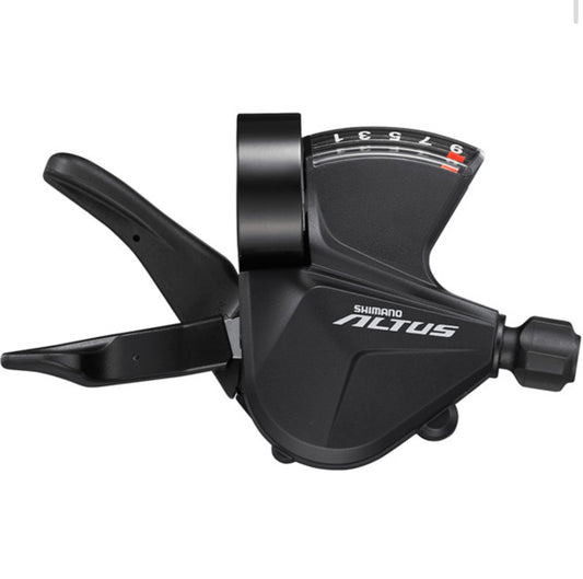 SL-M2010-9R Altus shift lever, band on, 9-speed, right hand