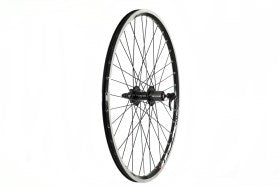 Tru-Build Wheels 26 Rear DISC Wheel, Mach1, Black, 8/9 Spd Cassette (QR) RR WHL 26 DISC BLK 8SPD MX